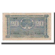 Banknote, Finland, 20 Markkaa, 1945 (1948), KM:86, VF(30-35)
