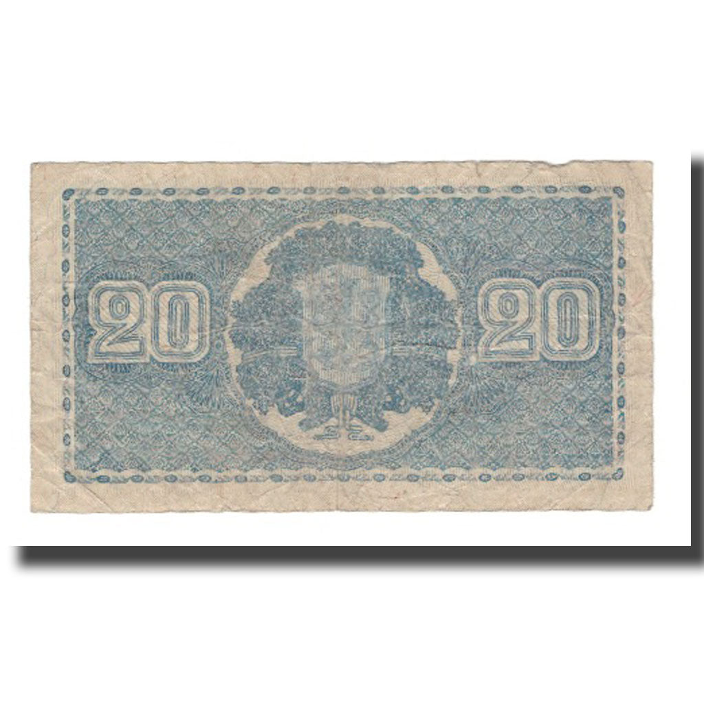 Banknote, Finland, 20 Markkaa, 1945 (1948), KM:86, VF(30-35)
