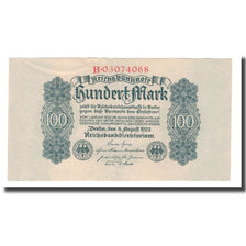 Banknote, Germany, 100 Mark, 1922, 1922-08-04, KM:75, UNC(63)