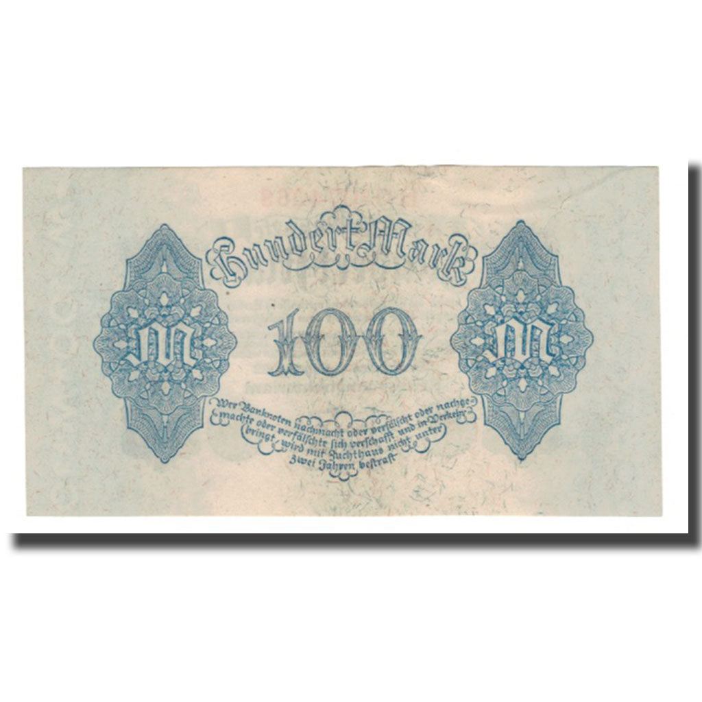 Banknote, Germany, 100 Mark, 1922, 1922-08-04, KM:75, UNC(63)