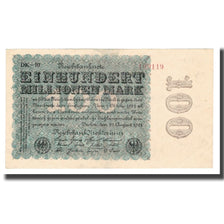 Banconote, Germania, 100 Millionen Mark, 1923, 1923-08-22, KM:107e, BB