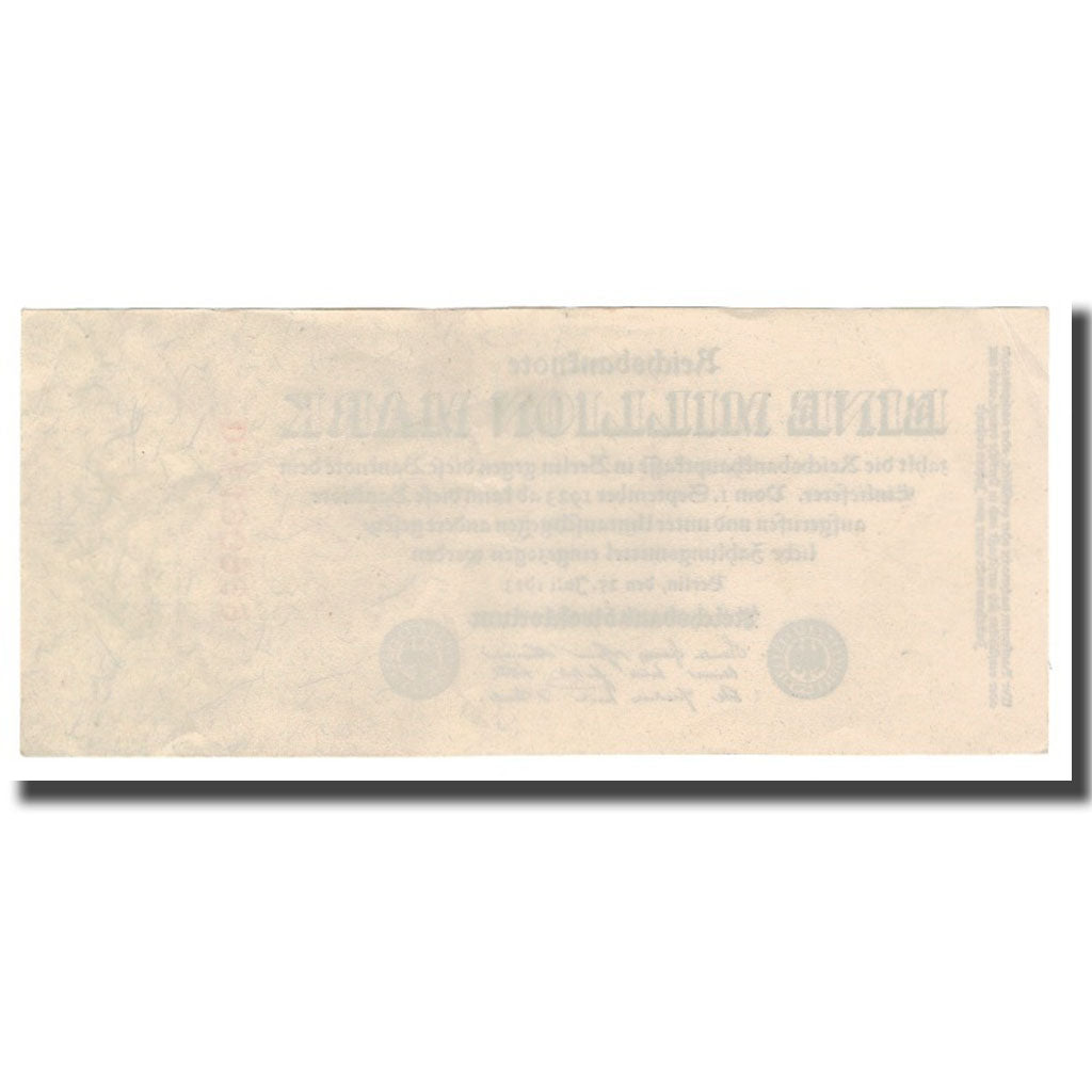 Nota, Alemanha, 1 Million Mark, 1923, 1923-07-25, KM:94, AU(55-58)