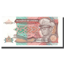 Banconote, Zaire, 500 Zaïres, 1989, 1989-06-24, KM:34a, FDS