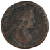 FRANCE, Liard de France au buste âgé, troisième type, Liard, 1698, Dijon, KM #28