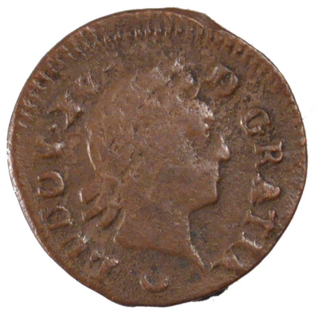 Munten, Frankrijk, Louis XV, Liard à la vieille tête, Liard, 1774, Metz, FR