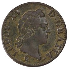 FRANCE, Sol à la vieille tête, Sol, 1772, Troyes, KM #545.11, EF(40-45), Copper,
