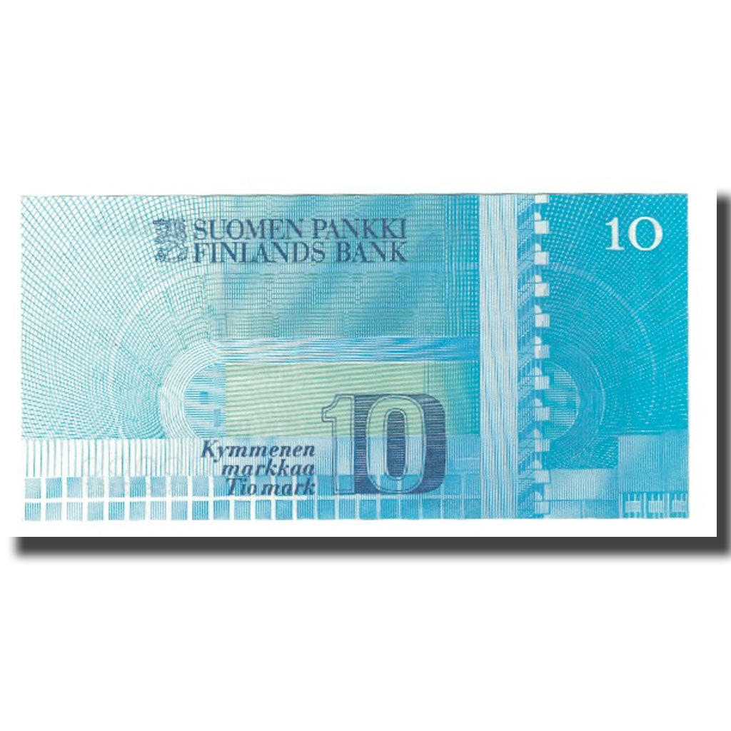 Billete, 10 Markkaa, 1986, Finlandia, KM:113a, UNC