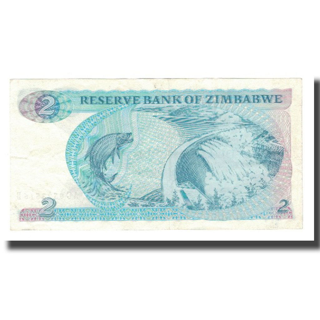 Billete, 2 Dollars, 1994, Zimbabue, KM:1c, UNC