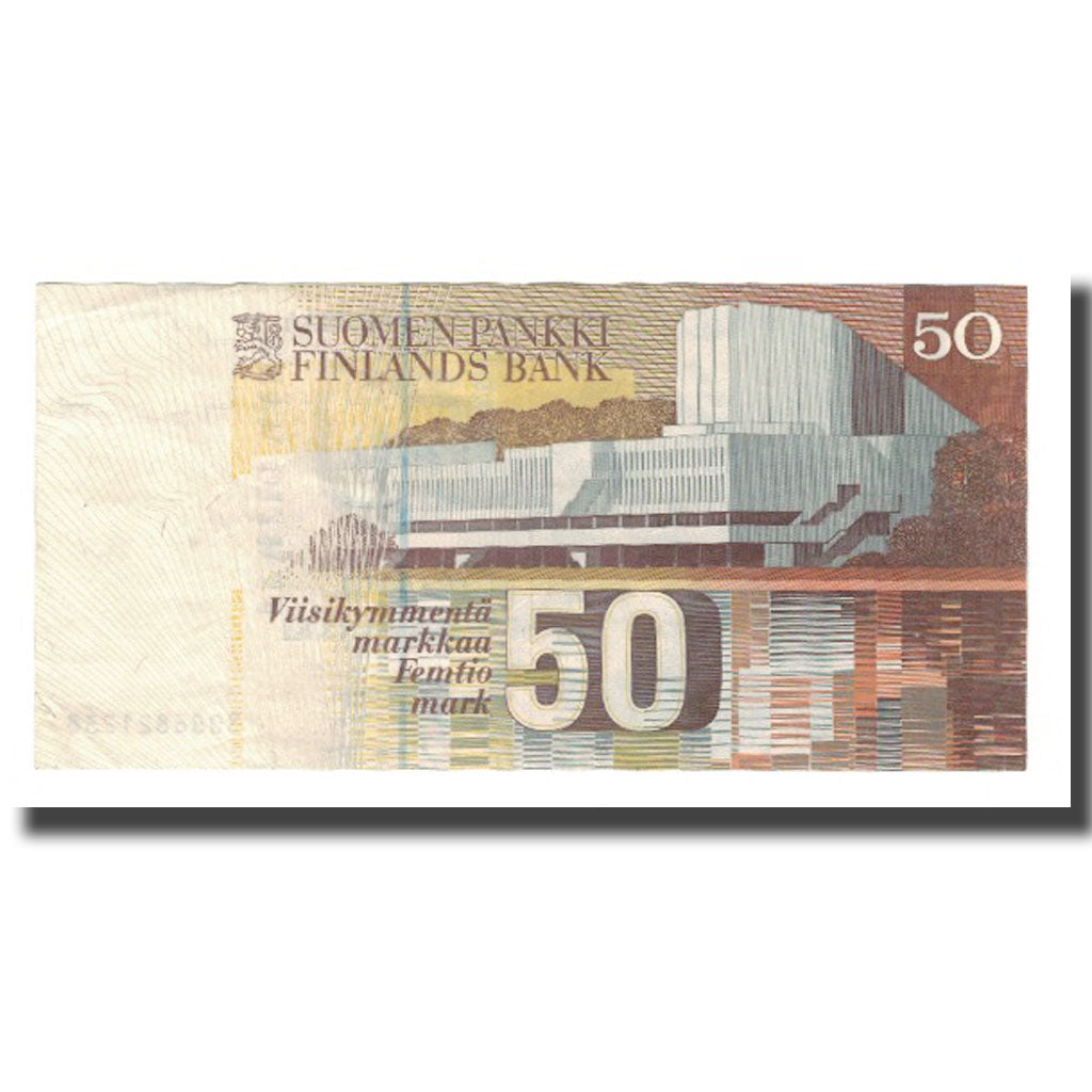 Geldschein, Finnland, 50 Markkaa, 1986 (1991), KM:118, VZ