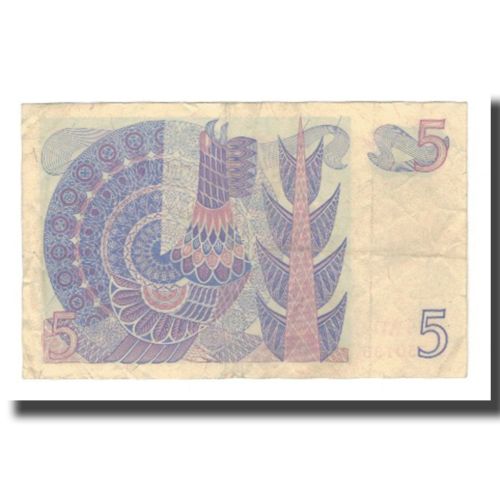 Banknote, Sweden, 5 Kronor, 1965-1981, 1979, KM:51d, VF(30-35)