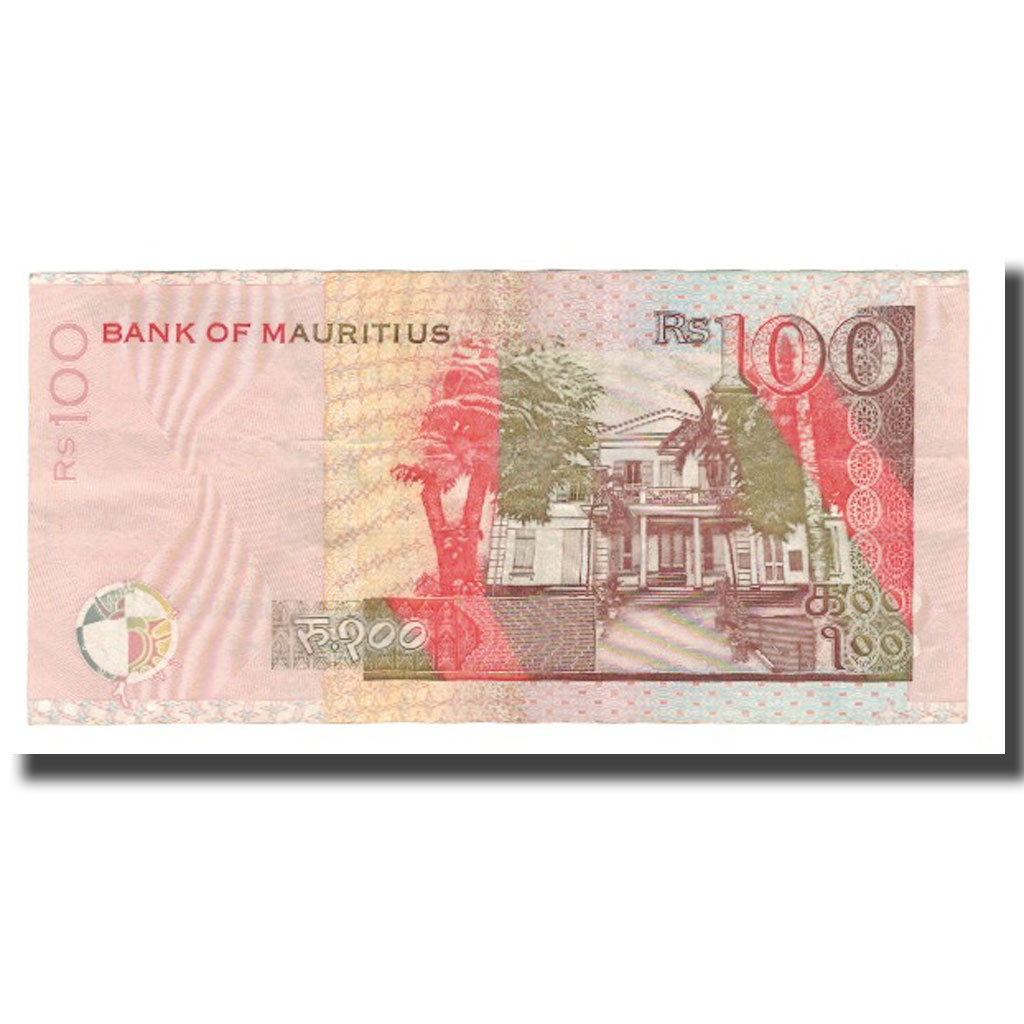 Biljet, Mauritius, 100 Rupees, 2001, KM:51b, TTB+