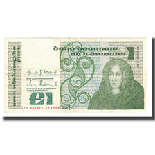 Banknote, Ireland - Republic, 1 Pound, 1977-1989, 1984-10-24, KM:70c, AU(55-58)