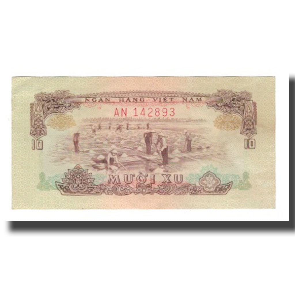 Banconote, Vietnam del Sud, 10 Xu, 1966 (1975), KM:37a, BB