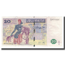 Geldschein, Tunesien, 20 Dinars, 1992, 1992-11-07, KM:88, VZ