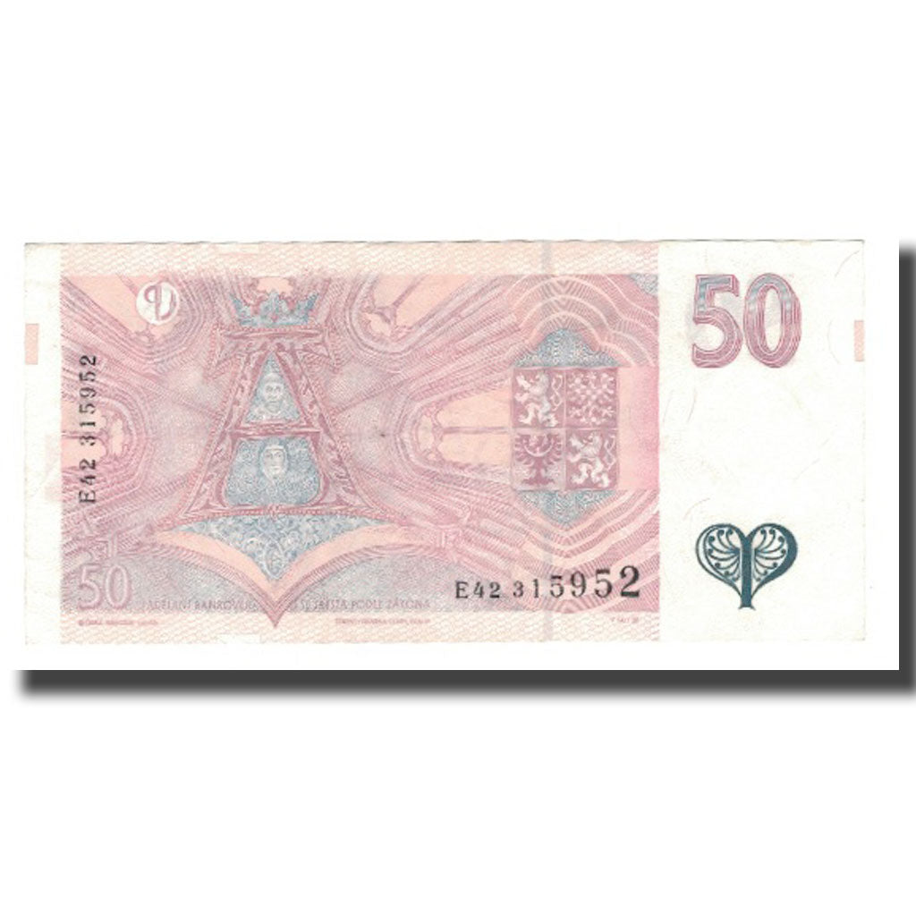 Banconote, Repubblica Ceca, 50 Korun, 1997, KM:17, SPL-