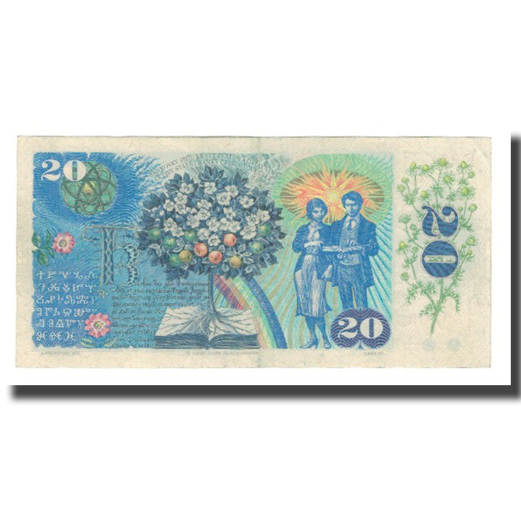Banconote, Cecoslovacchia, 20 Korun, 1988, KM:95, BB+