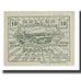 Banknote, Austria, Sindelburg, 10 Heller, personnage, 1920, 1920-12-31