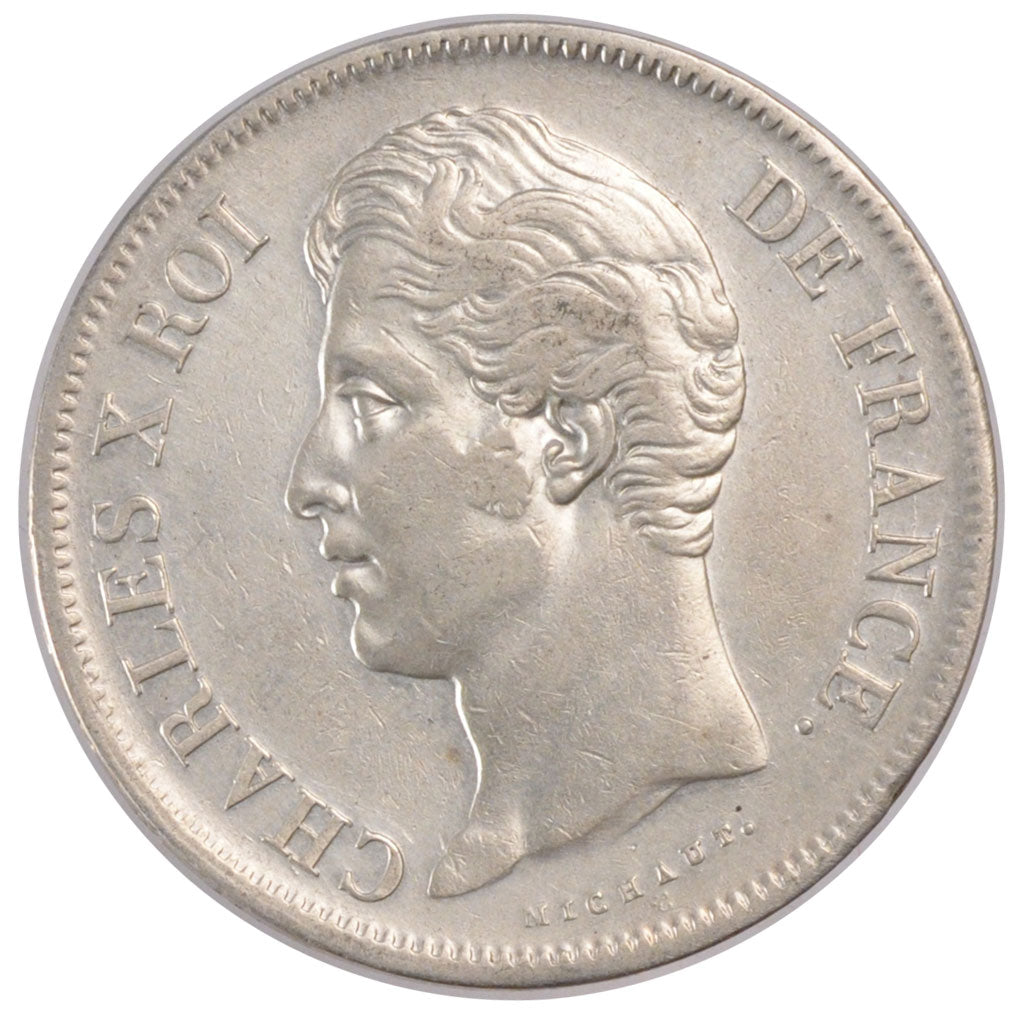 FRANCE, 5 Francs, 1830, Lille, EF(40-45), Silver, Gadoury #644, 24.81