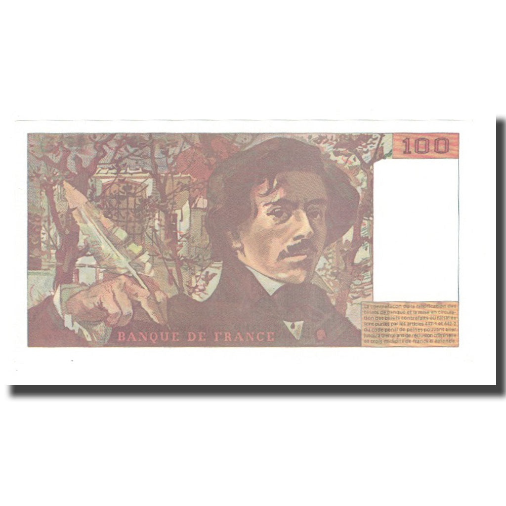 Francia, 100 Francs, Delacroix, 1994, UNC, Fayette:69ter.01c, KM:154h