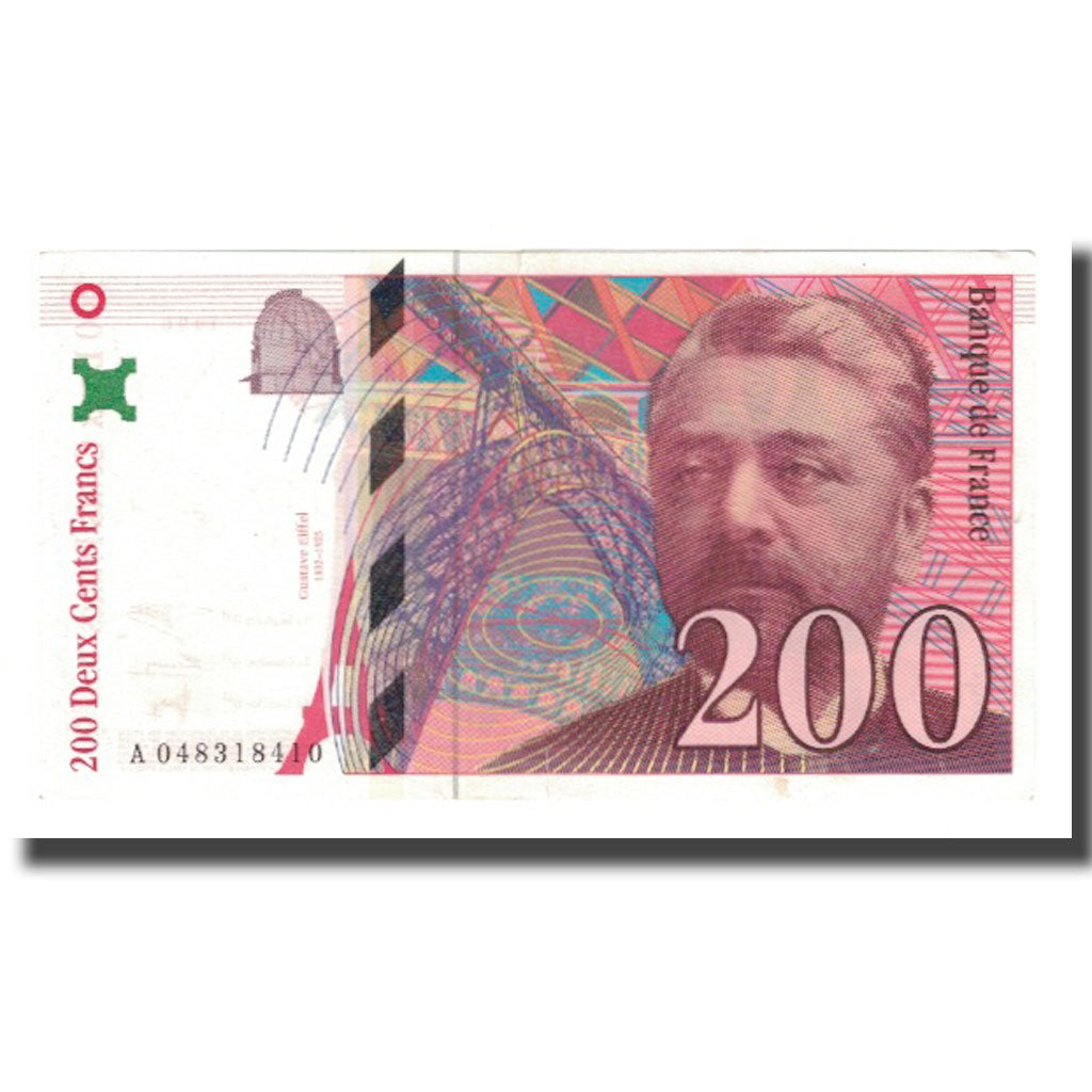 Francia, 200 Francs, Eiffel, 1996, SPL, Fayette:75.03b, KM:159b