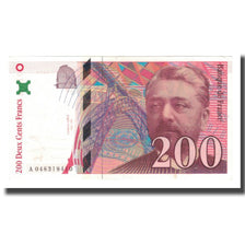 Francia, 200 Francs, Eiffel, 1996, SPL, Fayette:75.03b, KM:159b