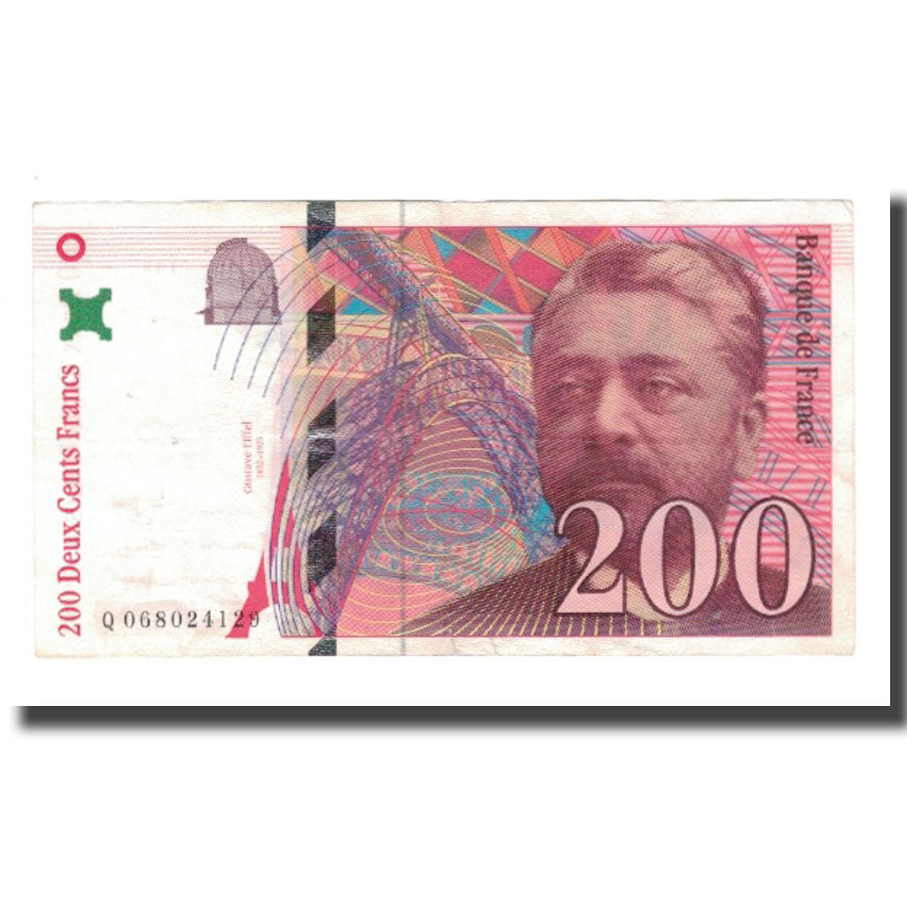 Frankreich, 200 Francs, Eiffel, 1997, SS, Fayette:75.04b, KM:159b