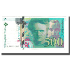 França, 500 Francs, Pierre et Marie Curie, 1994, EF(40-45), Fayette:76.01