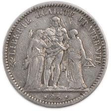 Monnaie, France, Hercule, 5 Francs, 1871, Paris, TB+, Argent, KM:820.1