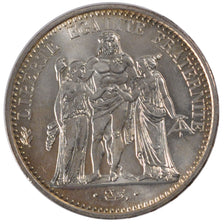 FRANCE, Hercule, 10 Francs, 1973, Paris, KM #932, MS(60-62), Silver, 37,...