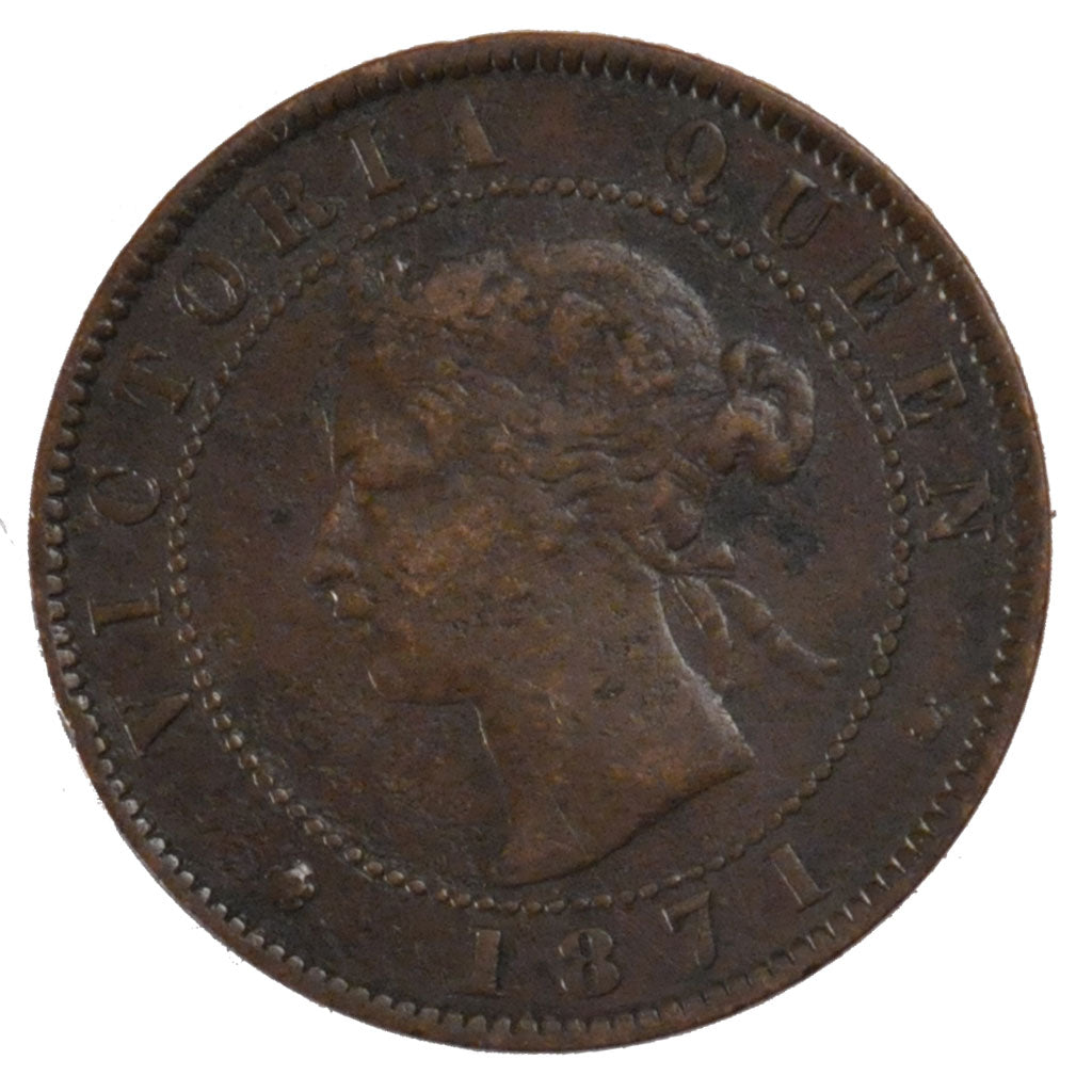 Canada, Cent, 1871, EF(40-45), Copper, 5.56