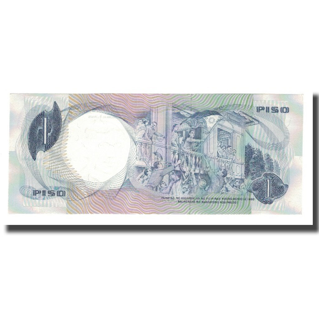 Banknote, Philippines, 1 Piso, undated (1969), KM:142b, UNC(65-70)