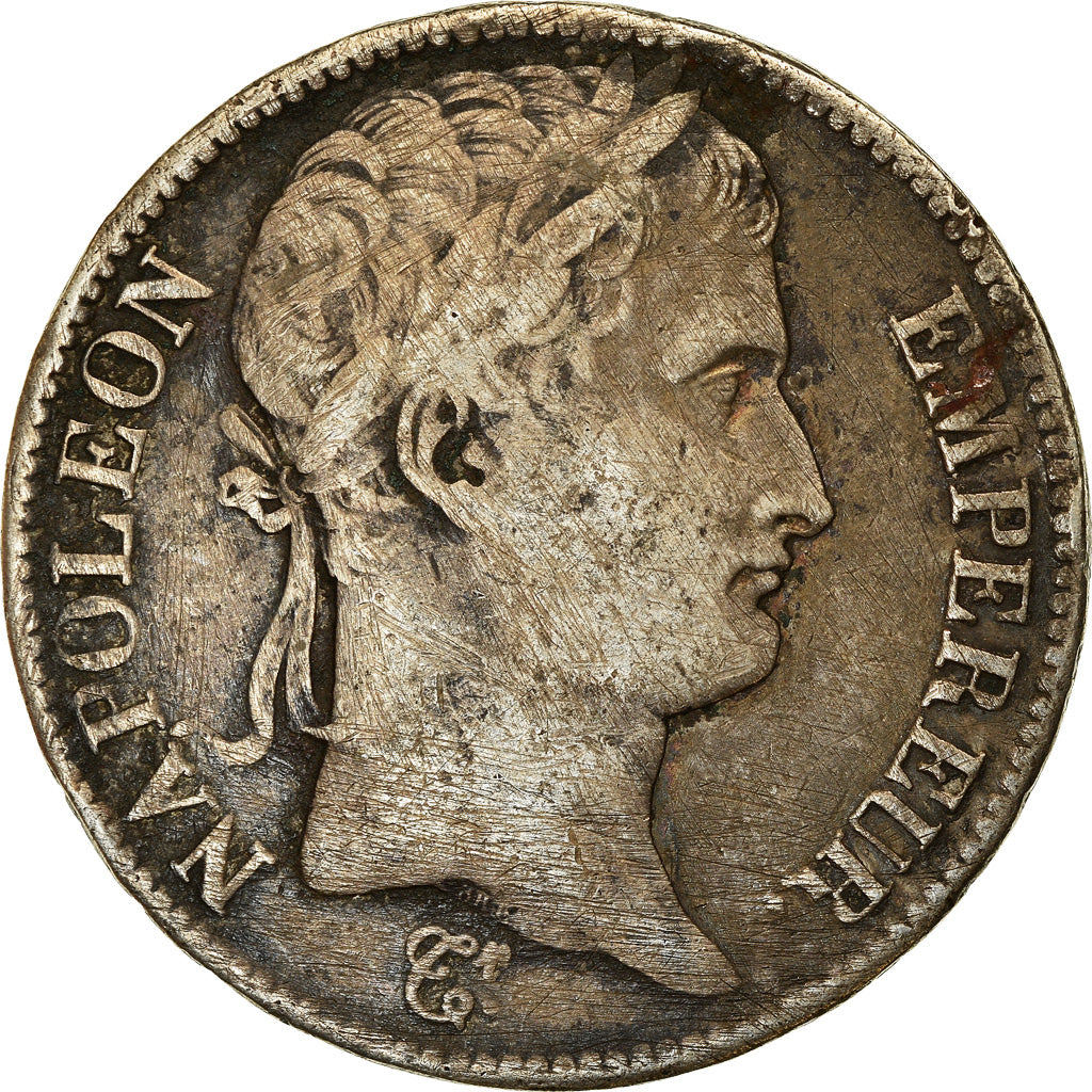 Coin, France, Napoléon I, 5 Francs, 1811, Limoges, VF(20-25), Silver, KM:694.7