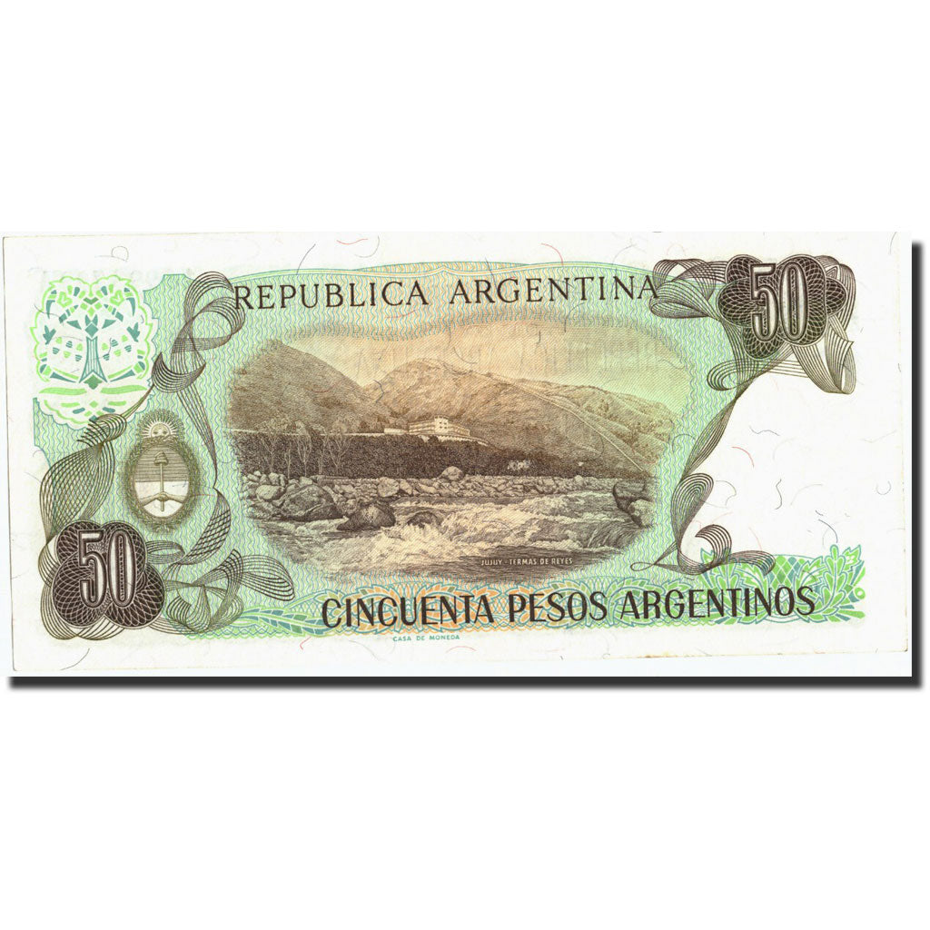 Geldschein, Argentinien, 50 Pesos, Undated (1975-75), Undated, KM:296, UNZ-