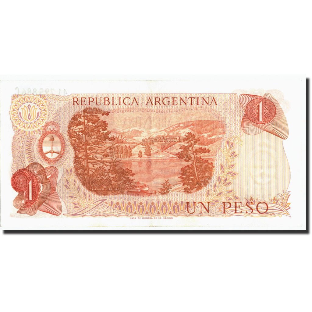 Banconote, Argentina, 1 Peso, 1974, KM:287, undated 1974, SPL