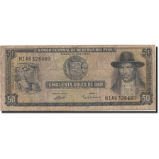 Banconote, Perù, 50 Soles De Oro, 1974, KM:101c, 1974-05-16, MB