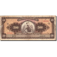 Banconote, Perù, 500 Soles De Oro, 1968, KM:87a, 1968-02-23, D