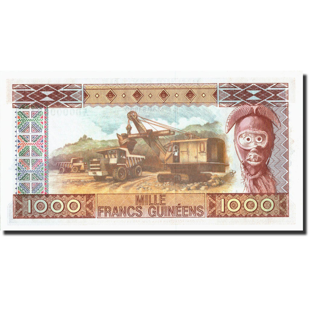 Banknote, Guinea, 1000 Francs, 1985, 1985, KM:32a, UNC(63)