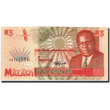 Malawi, 5 Kwacha, 1995, 1995-06-01, KM:30, FDS