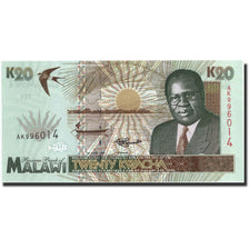 Billet, Malawi, 20 Kwacha, 1995, 1995-06-01, KM:32, NEUF