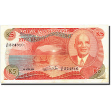Banconote, Malawi, 5 Kwacha, 1988, KM:20b, 1988-04-01, BB+