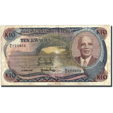 Banconote, Malawi, 10 Kwacha, 1986, KM:21a, 1986-03-01, BB