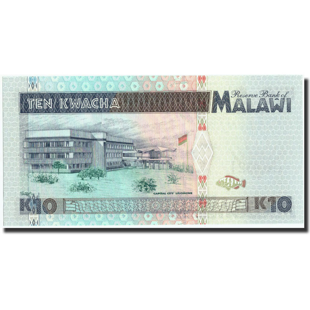 Banknote, Malawi, 10 Kwacha, 1995, 1995-06-01, KM:31, UNC(65-70)