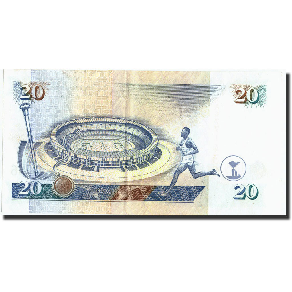 Banconote, Kenya, 20 Shillings, 1995, KM:32, 1995-07-01, SPL