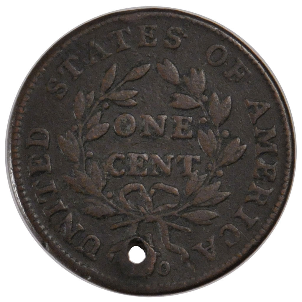 Stati Uniti, Draped Bust Cent, Cent, 1798, MB, Rame, KM:22