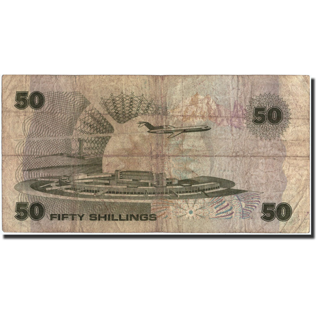 Banconote, Kenya, 50 Shillings, 1985, KM:22b, 1985-07-01, B