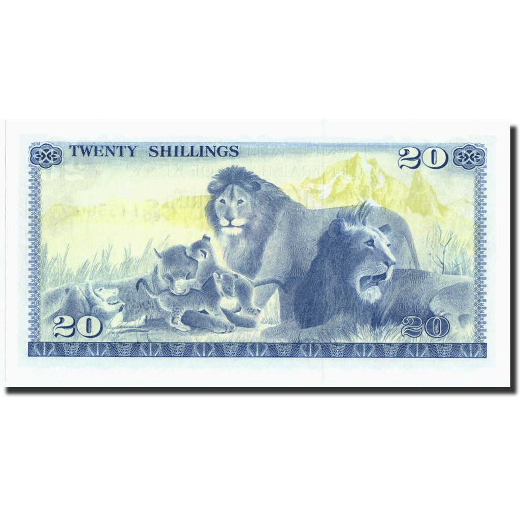 Banknote, Kenya, 20 Shillings, 1978, 1978-07-01, KM:17, UNC(65-70)