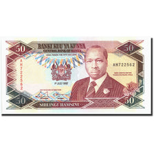 Banknote, Kenya, 50 Shillings, 1992, 1992-07-01, KM:26b, UNC(65-70)