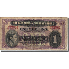 Billete, 1 Shilling, 1943, ESTE DE ÁFRICA, KM:27, 1943-01-01, BC