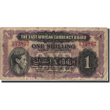 Banknote, EAST AFRICA, 1 Shilling, 1943, 1943-01-01, KM:27, VF(20-25)