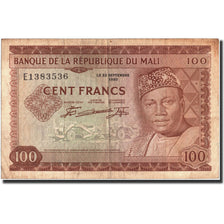 Biljet, Mali, 100 Francs, 1960, 1960-09-22, KM:7a, TB+